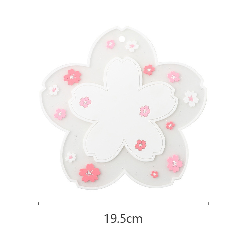 흰색 큰 19.5*19.5*0.4cm