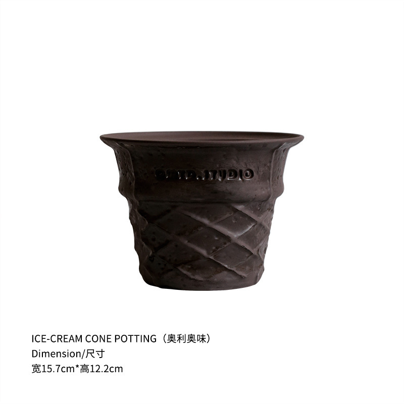 甘筒植木鉢1点創造性高颜値盆栽花瓶陶磁器高級感デスクトップ装飾品プレゼント|undefined