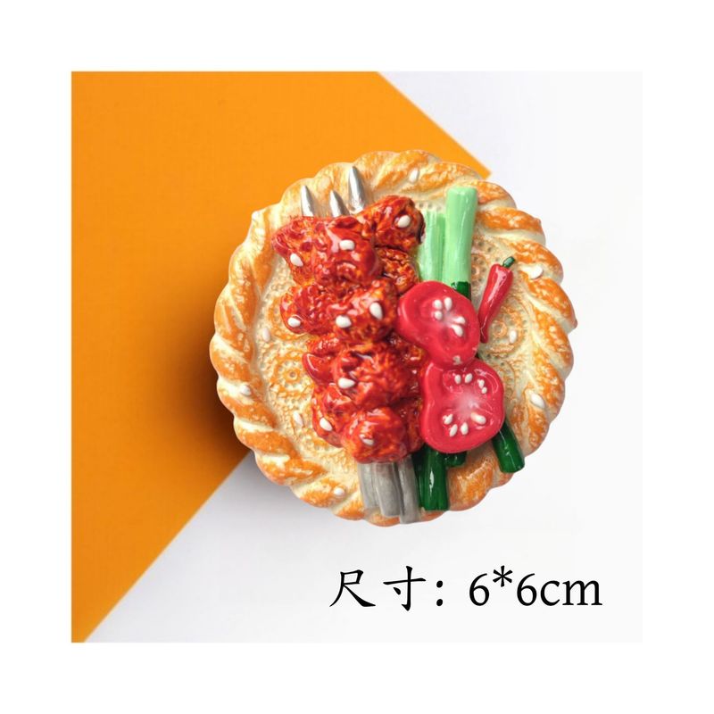 ディザトーン高品中国料理樹脂冷蔵庫貼り磁石文創装飾品鍋食遊び盲袋磁気貼り|undefined