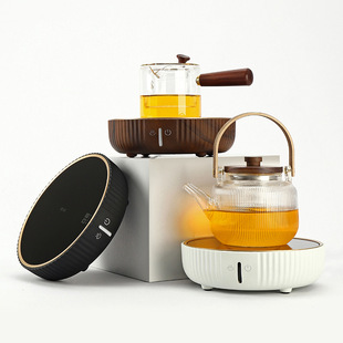 Factory electric ceramic stove tea stove Mini small household glass pot tea maker mute tea making light wave oven non-induction cooker