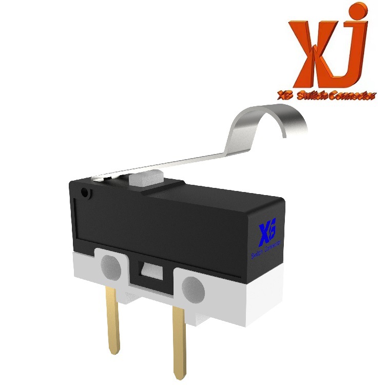 供应两脚直插微动开关 复位开关 限位微动开关 现货中型按压开关