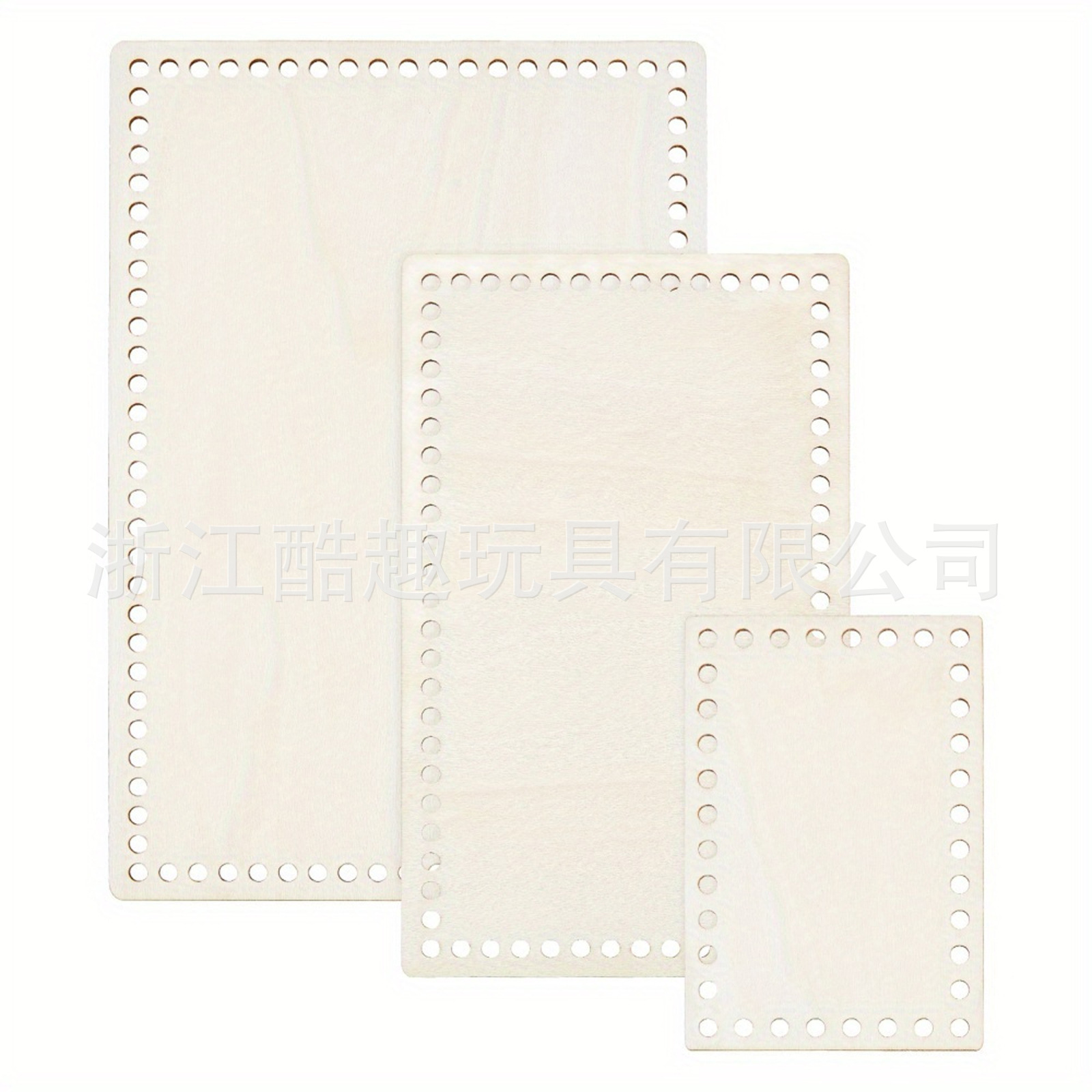 Foreign trade wooden bag mini canvas fixed frame DIY round wooden board small embroidery frame perforated.