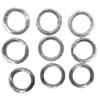 Plastic acrylic rubber rings, accessory with accessories, 22mm, handmade