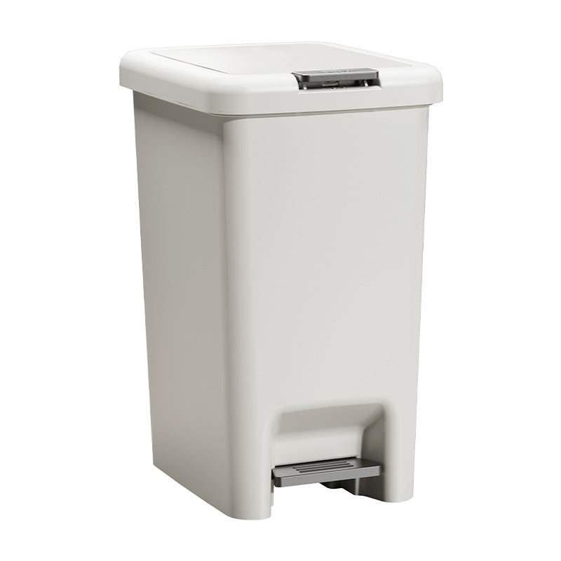 Bote de basura para el hogar 2025 nuevo gran pie con tapa inodoro inodoro cocina sin inclinarse sala de estar de alto valor