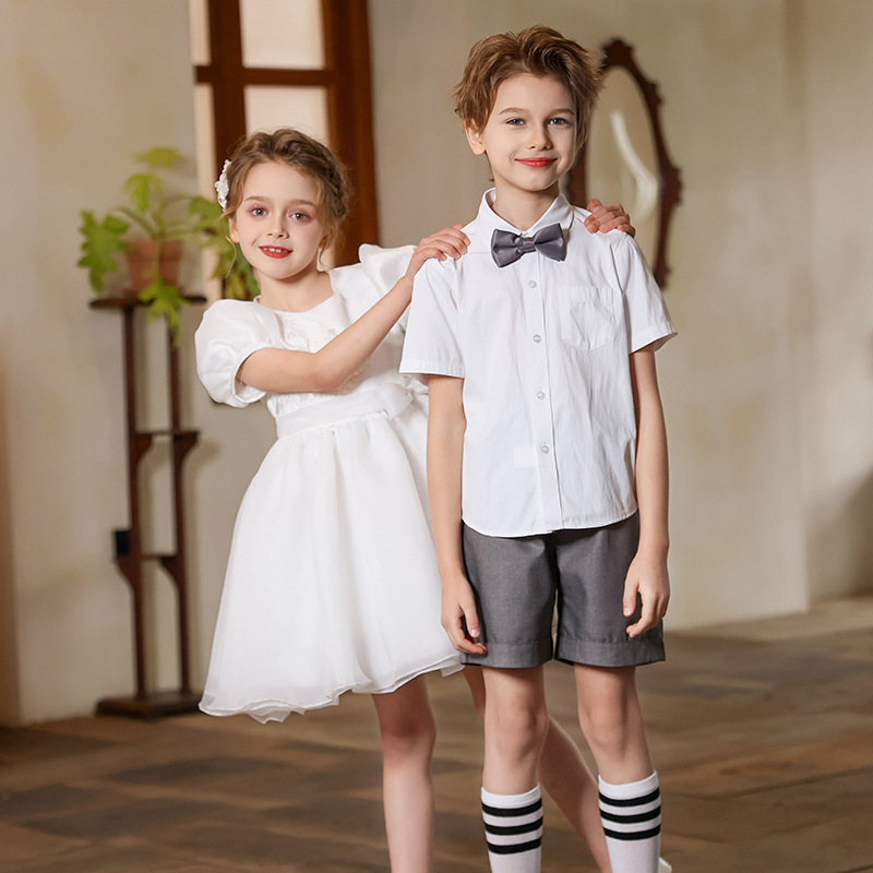 Ropa de graduación de jardín de infantes Ropa de actuación de coro de escuela primaria y secundaria