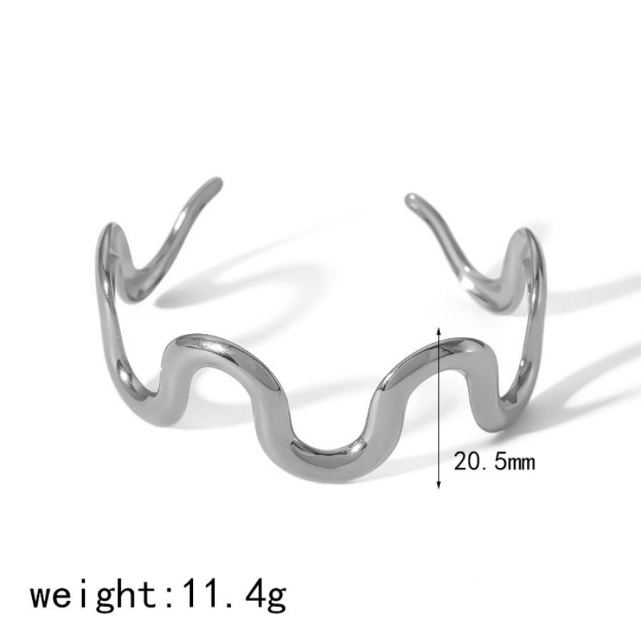 Wholesale Jewelry IG Style Geometric 304 Stainless Steel 18K Gold Plated Plating Jewelry Set display picture 7