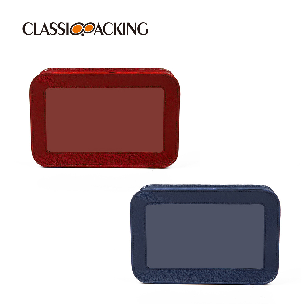 2025 bolsa de cosméticos transparente simple y elegante bolsa de almacenamiento de maquillaje de gran capacidad bolsa de lavado portátil portátil de alta calidad