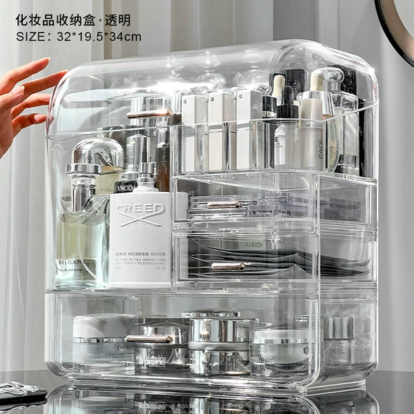 【No.】Transparent color storage box SF1225