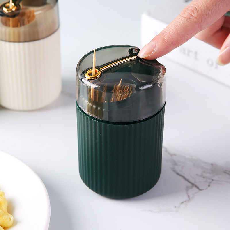 Net red toothpick box press the pop -up type toothpoper cylinder…