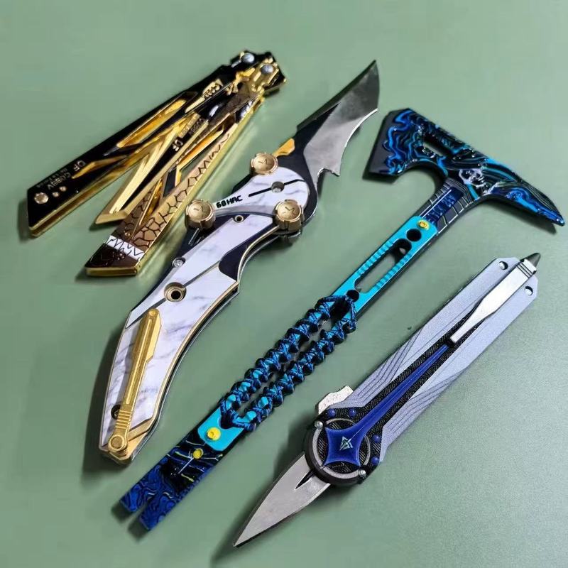 三角洲行动游戏周边北极星武器玩具刀近战武器模型玩具未开刃套装|undefined