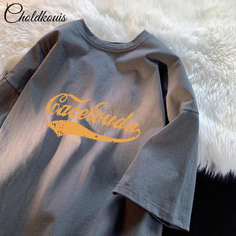 Dark gray-455 short sleeves-100% cotton