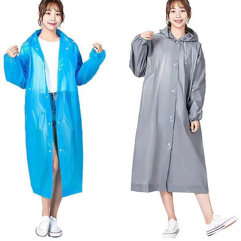 EVA плащ утолщение неодноразовый плащ костюм тонкий и легкий анти-дождь для взрослых учеников начальной школы
