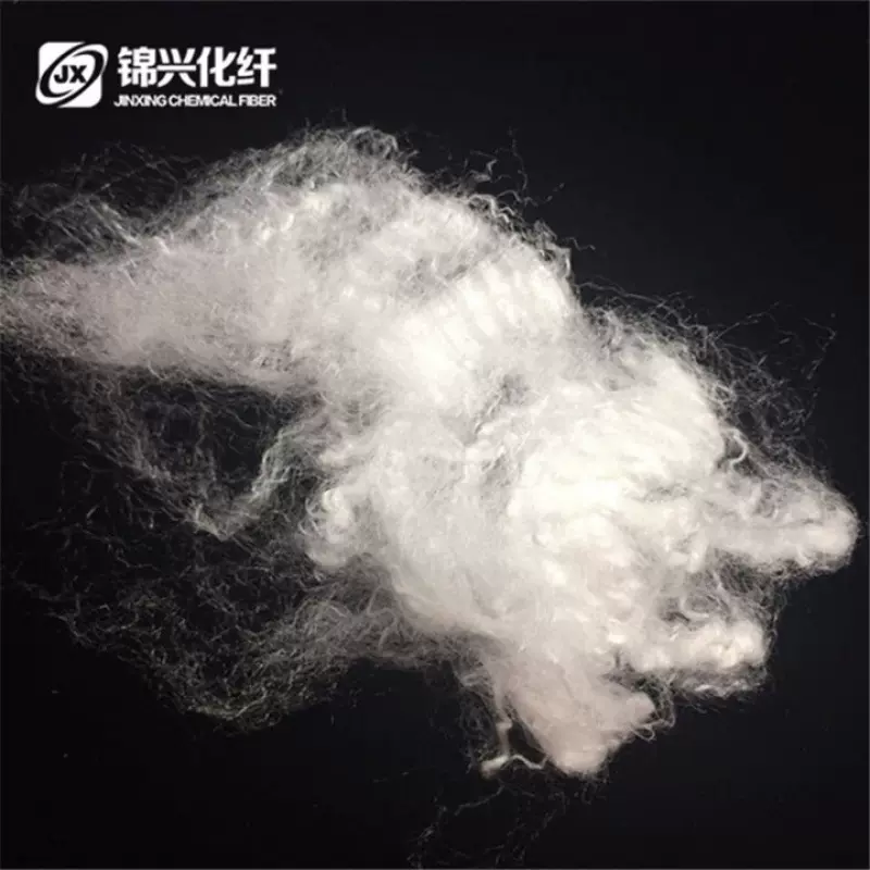 Nylon fiber 锦纶尼龙6短纤维仿羊绒1.5D 1.67dtex*38mm 半光本白