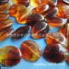 18*23mm Press Bian Amber Oval flat beads Amber Amber Egg -shaped DIY Beads Flat -Flatable Amber Bead