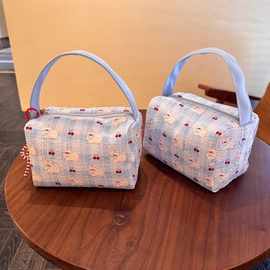 2025新款高颜值便携手提外出旅行洗漱包化妆包大容量立体可爱小包