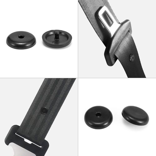 Car seatbelt buckle positioning stop anti-slip clip universal buckle automotive