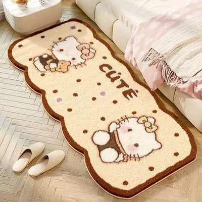 Bedside Blanket Balcony Dirty Resistant and | Avtomobil döşəmə paspasları - like-delicious-biscuits-4060cm-skin-friendly-imitation-cashmere
