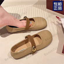 法式绝美单鞋女夏2025新款配裙子玛丽珍小皮鞋不累脚晚晚鞋豆豆鞋
