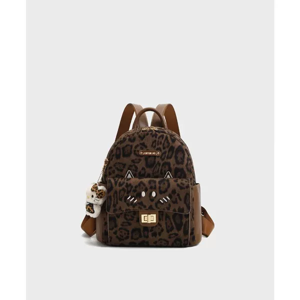 Leopard print with leopard print KT