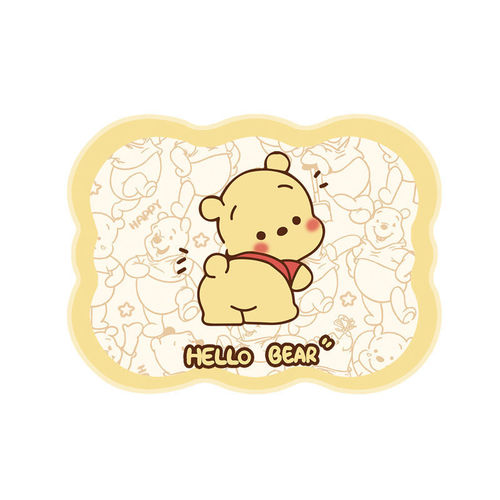 Vinyl Wave Mouse Pad Cute Office Gaming Alien Pad Desk Mat Rubber Fresh Style Pacman Anti-Slip Pad