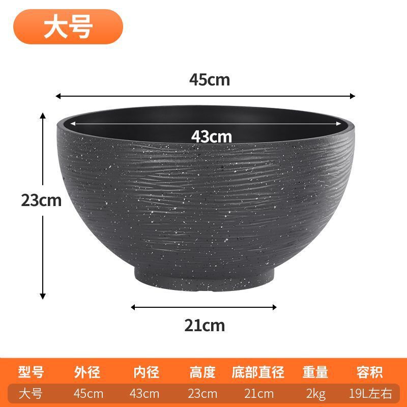 古法养鱼养荷花碗莲睡莲花盆造景乌龟金鱼缸塑料树脂创意水培|undefined