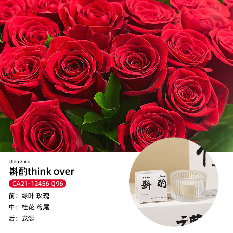 在庫あり 大豆ワックスの香りに詩が隠されたアロマセラピーキャンドル クリエイティブギフトボックス お土産 感謝祭の香りのギフト|undefined