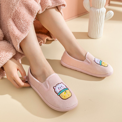 [【秋冬新品】月子鞋秋冬款包跟産後孕婦鞋加厚底9月份10月防滑厚