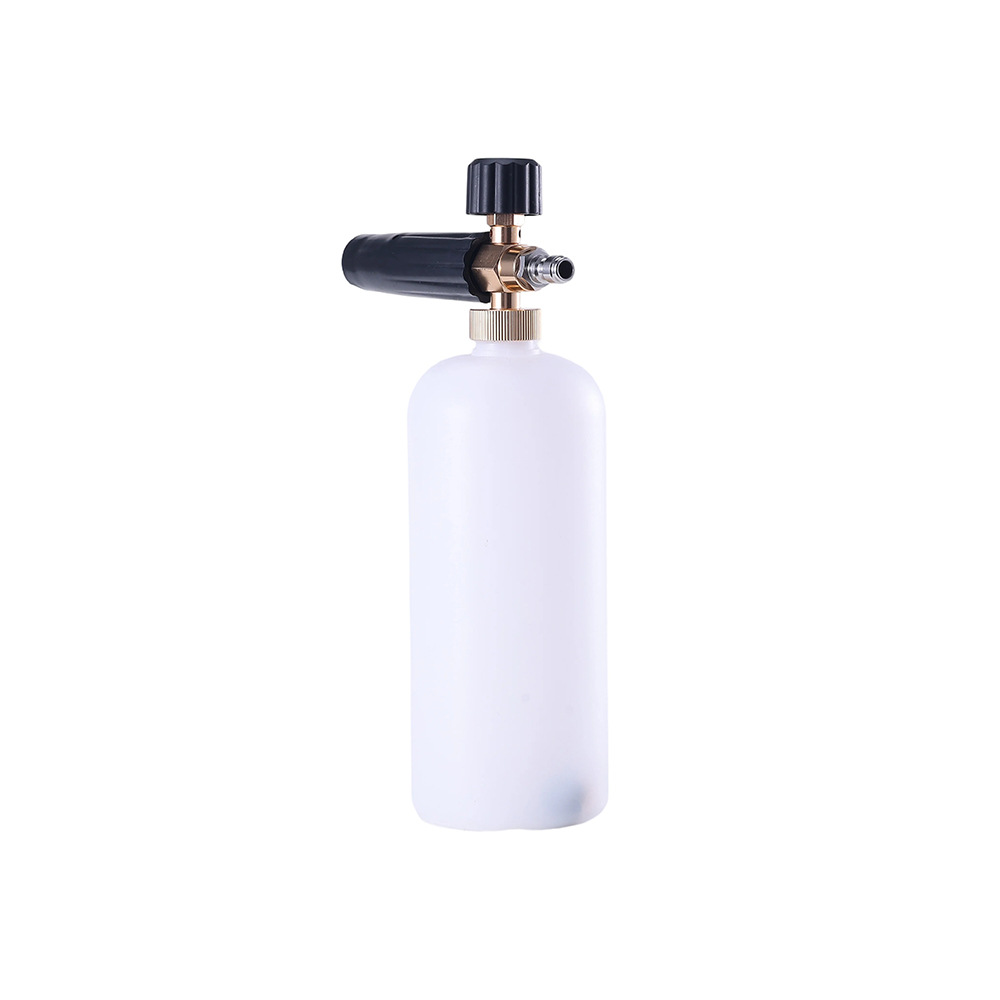 No. 0 semi-aluminum PA foam pot high-pressure cleaning car water gun spray pot with 1/4 quick connector, large capacity, specialized for car washing
