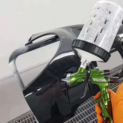 Sheet Metal Spray Repair – Spray Gun No-Wash Pot Spray Paint
