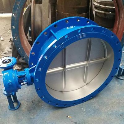 【厂家直销】手动碳钢法兰式通风蝶阀D341W-6C DN800 高品质保证|ru