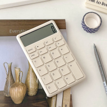 计算器ins简约风12位办公小型便携考试计算机生活财务会计工具