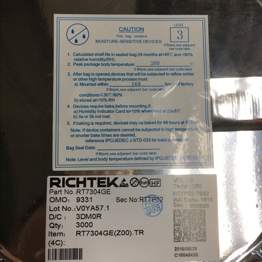 RT7304GE原装RICHTEK品牌SOT23-6