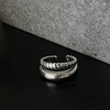 Retro fashionable universal ring with pigtail, on index finger, wholesale