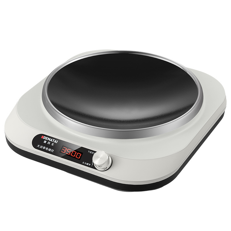 Dematai 3500W horno electromagnético cóncavo pequeño tipo de hogar de una persona nuevo tipo de estufa de fuego fuerte de alta potencia fábrica de horno de batería