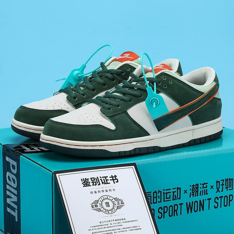 оригинальные кроссовки Dunk Dragon Year Limited Shoes - Panda, Dragon Head, цвет мумии