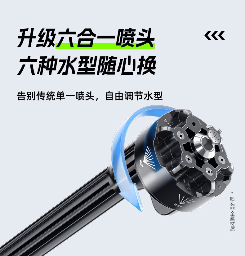 Suitable for Jeno wireless car washer high-pressure water gun, a powerful new type of rechargeable cleaning tool for home use, lithium-powered