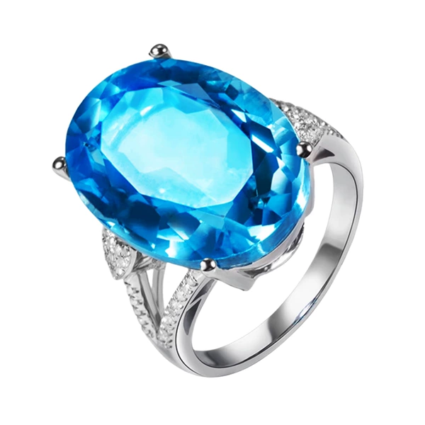 Platinum blue diamond, wedding ring