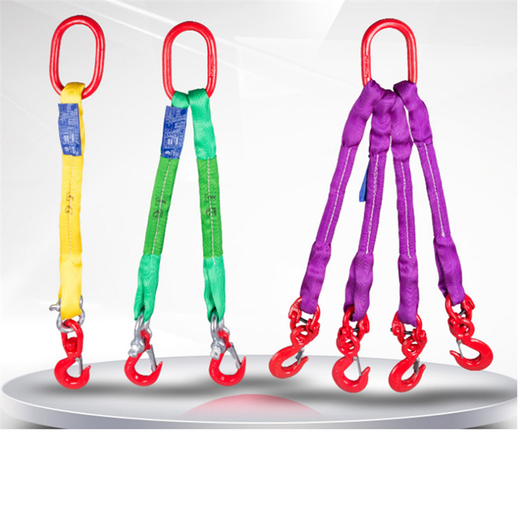 神州SW403扁平吊装带成套索具 起重吊具 多组合吊带索具厂家直销
