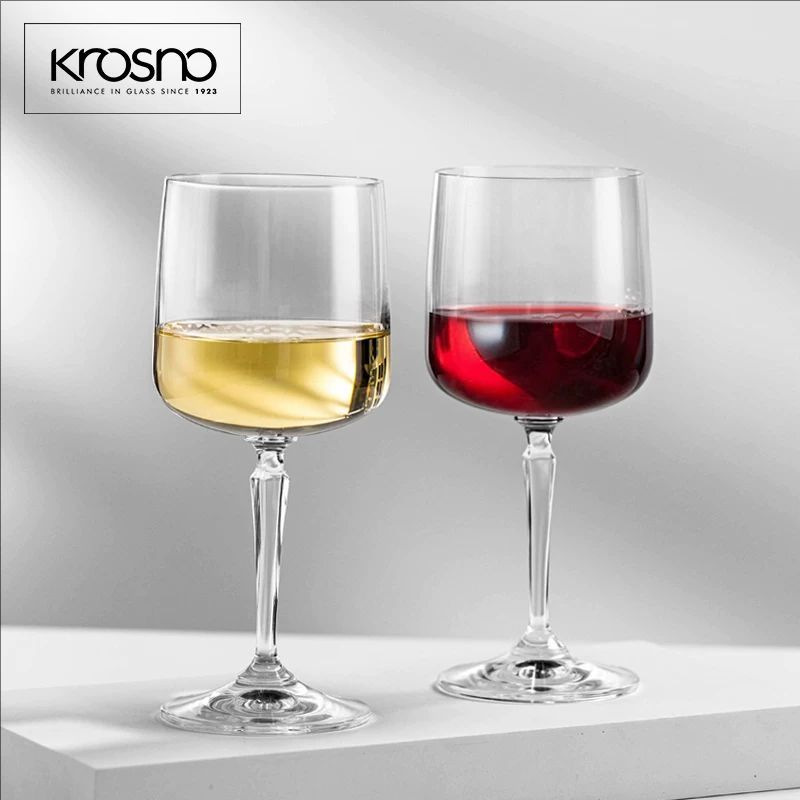 KROSNO Genuine import retro crystal wineglass for home use