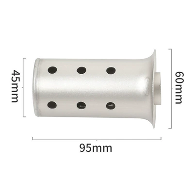 back-pressure core — Motorcycle exhaust pipe - 60mm-back-pressure-silencer