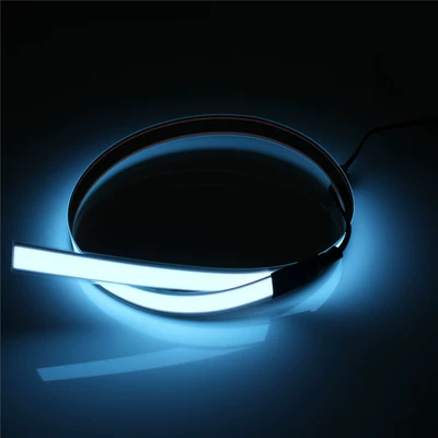 Cold light sheet — Cold Light Strip Cold Light Line - white-1cm50cm-with-battery-box
