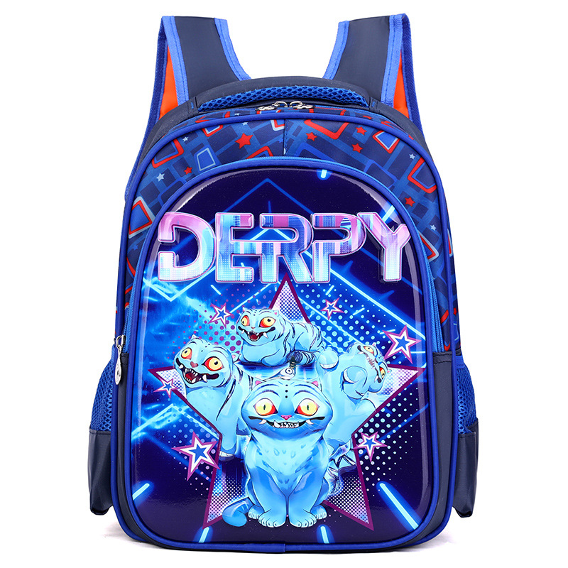 Nueva mochila infantil de dibujos animados jardín de infantes mochila de cáscara dura 3D animación estereoscópica mochila transpirable para niños y niñas estudiantes de primaria