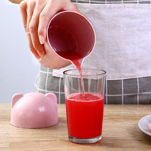 手动榨汁机家用榨橙汁西瓜柠檬水果小型卡通便携式宝宝果汁压汁机