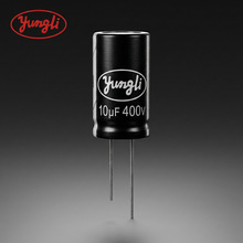 10&mu;F 400V �X늽������ -40��~+130�� ���I�� 8x12mm ��ע���I