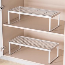 下水槽厨房置物架整体橱柜内分层架台面储物神器桌上碗碟锅具收纳