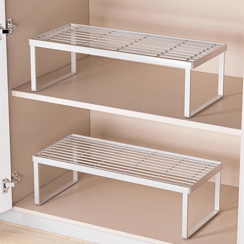 下水槽厨房置物架整体橱柜内分层架台面储物神器桌上碗碟锅具收纳