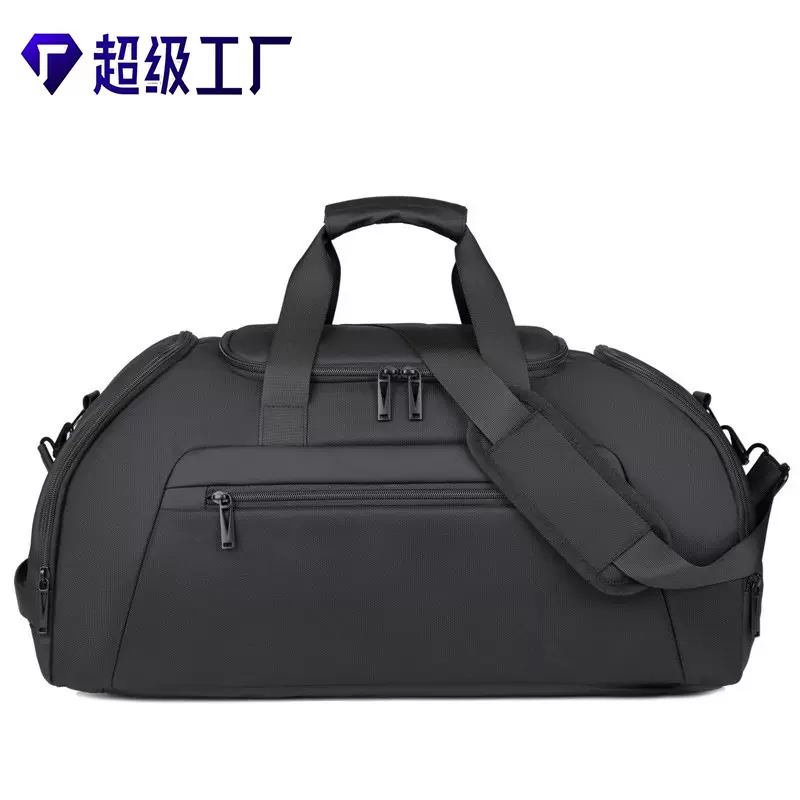 双肩包跨境带独立鞋仓运动包男士厂家印logo多功能干湿分离旅行包