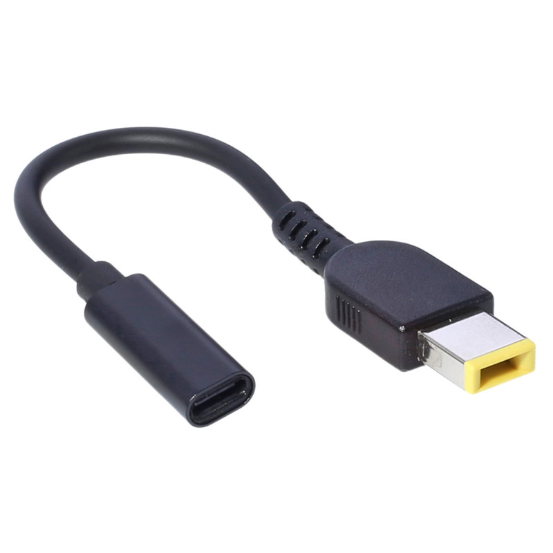 Cross-border Type-C bus-to-square line PD charging line is suitable for Lenovo ThinkPad power connection USB-C