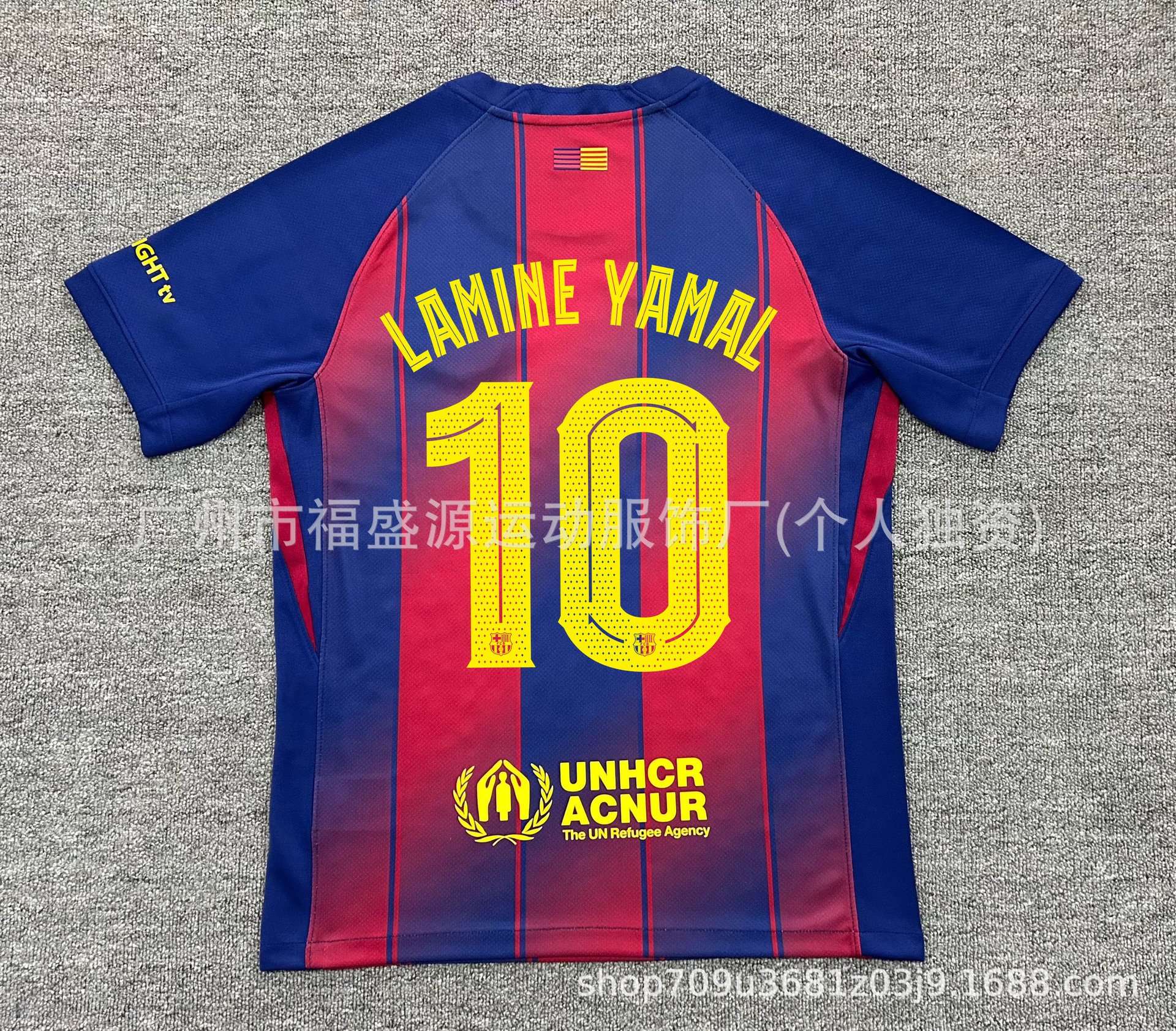 Mayorista 2526 camiseta del Barça No. 10 Yamal Real Madrid Mbappé PSG Arsenal Bayern camiseta de fútbol de mangas cortas