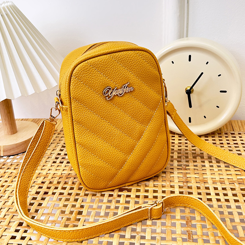 2024 nuevos fabricantes de bolsos móviles al por mayor bolsos de mujer del sudeste asiático Ladeis bolsos de hombro simple